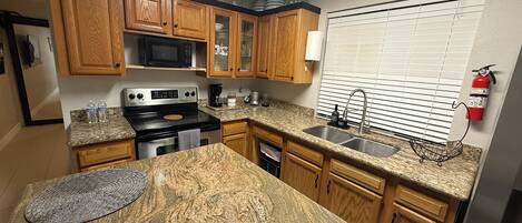 Microwave, oven, stovetop