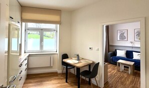 Comfort Apartment, Garden View | Private kitchen