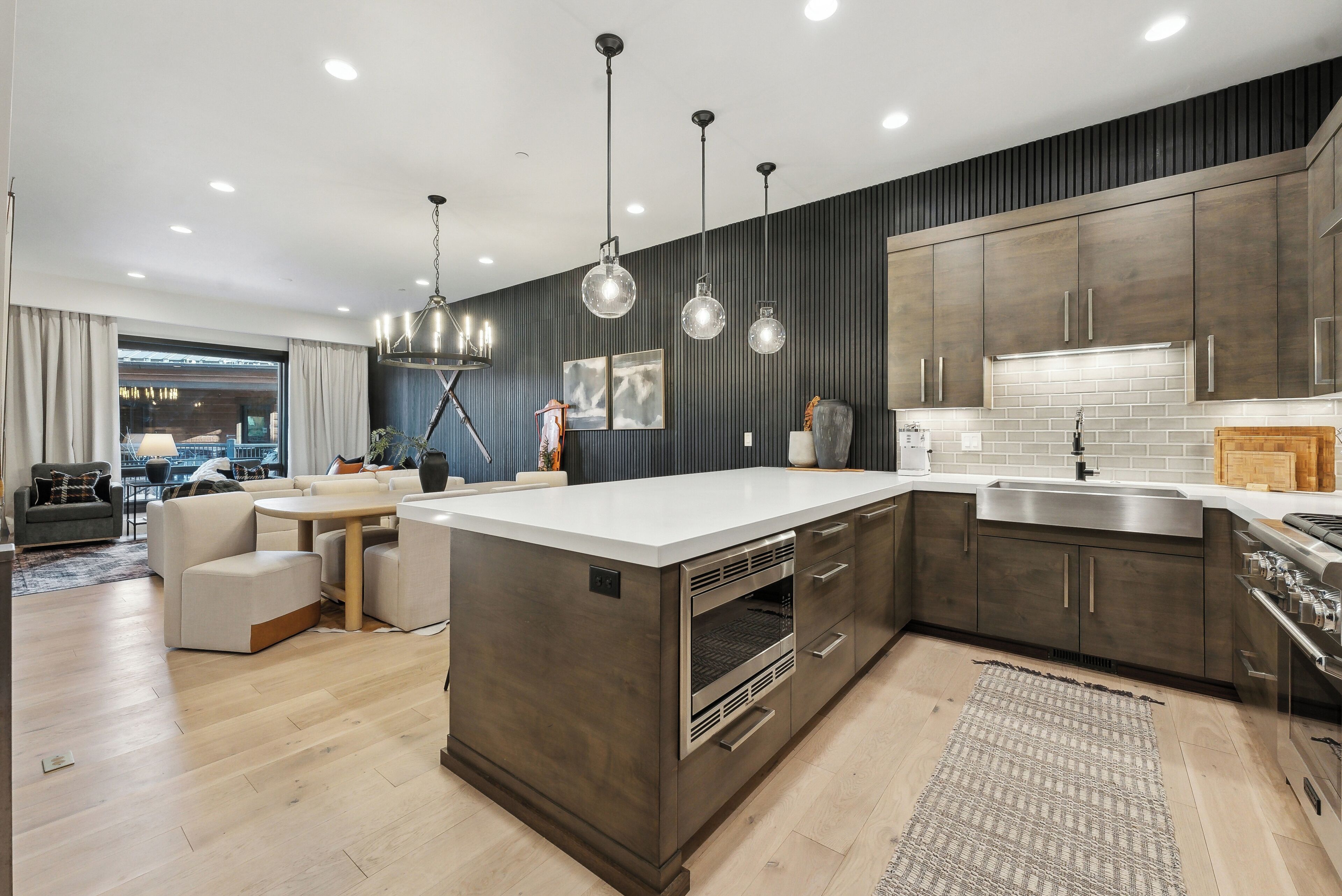 Townhome, Balcony, Mountain View | Living area | Smart TV