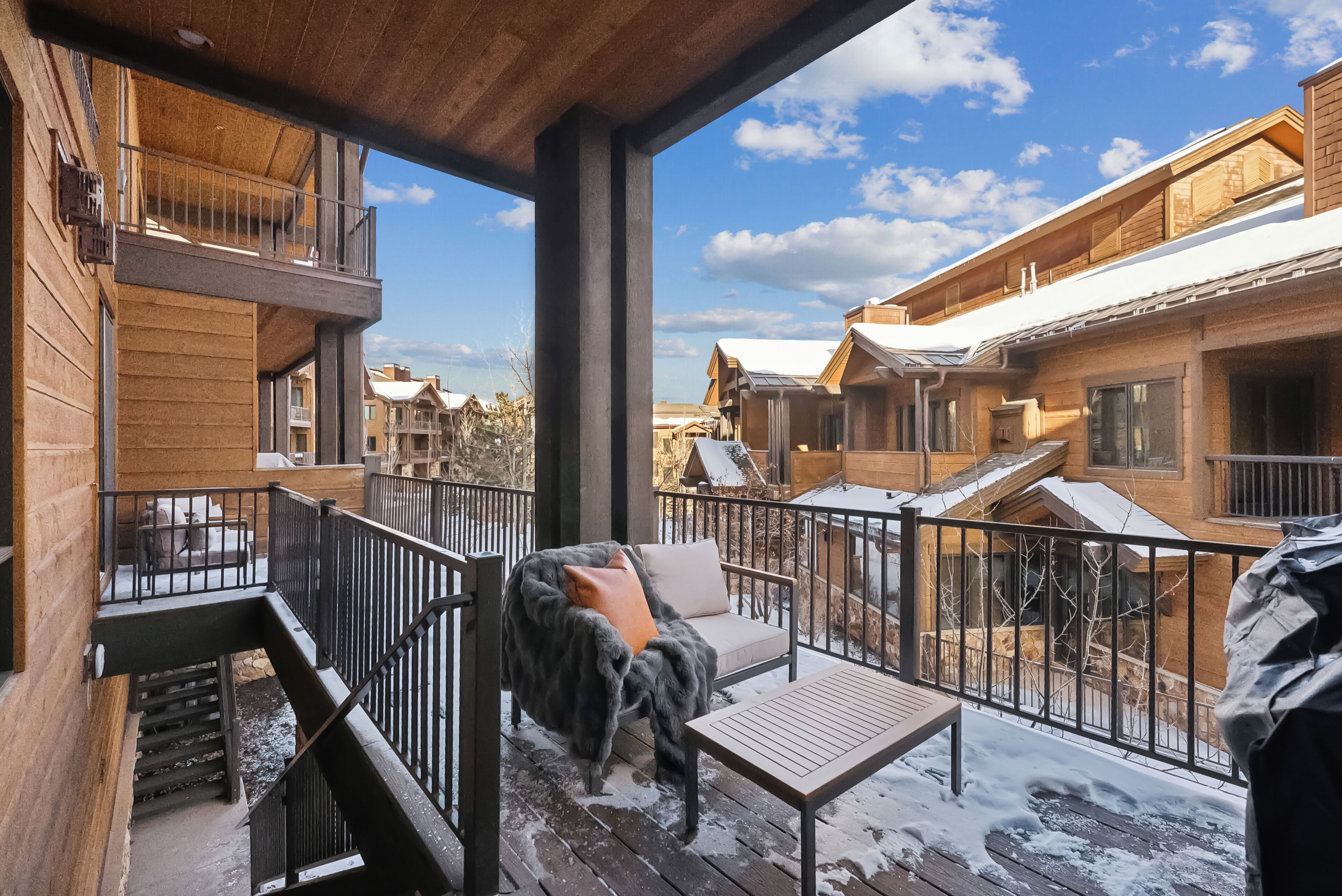 Townhome, Balcony, Mountain View | Terrace/patio