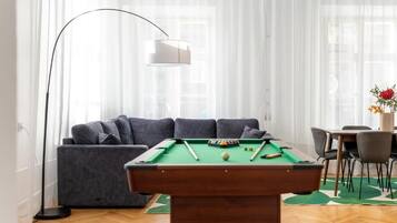 Luxury Apartment, 2 Bedrooms, City View | 2 bedrooms, iron/ironing board, free WiFi