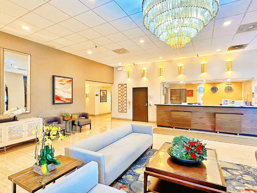 Lobby sitting area
