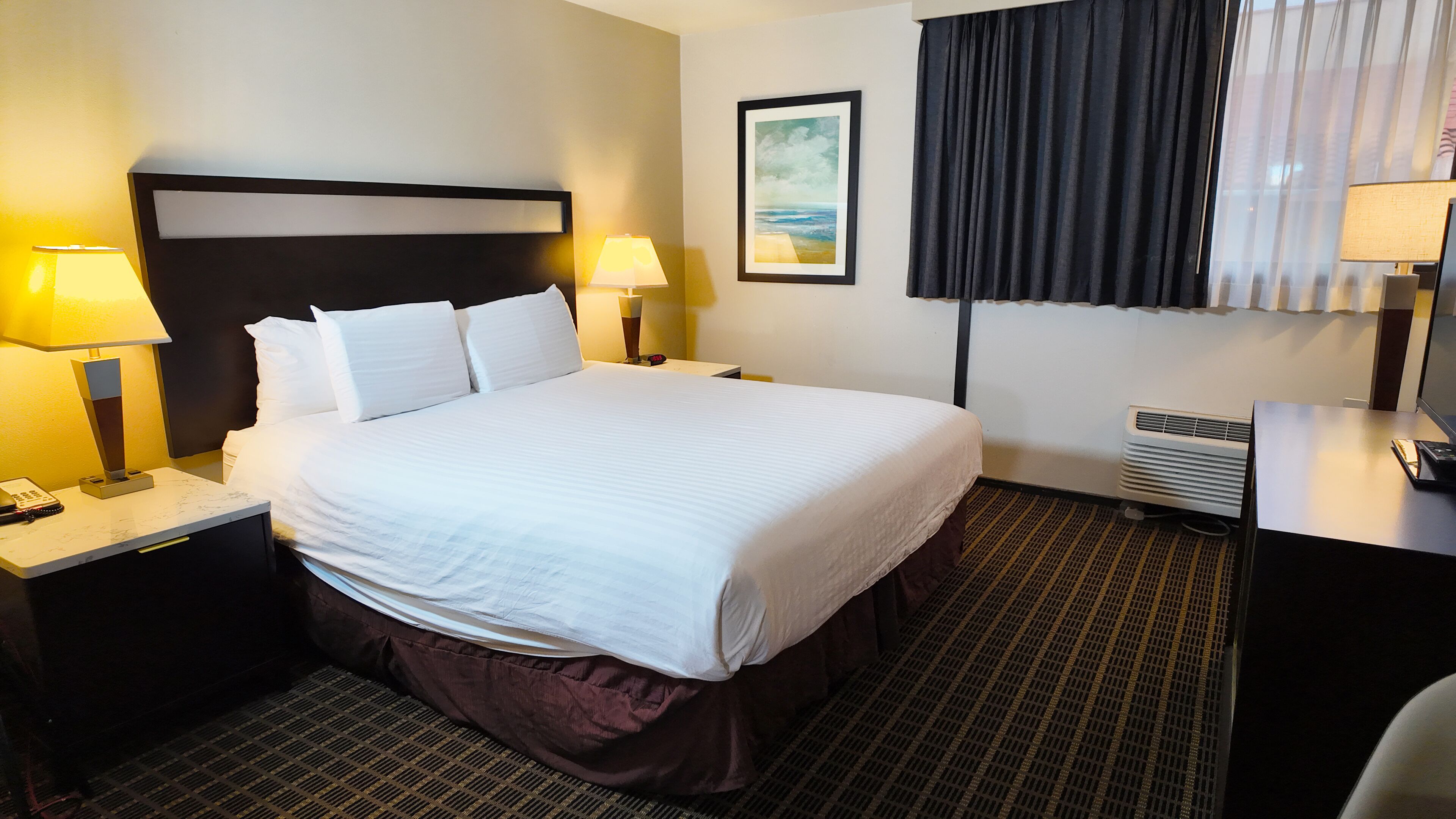Standard Suite, 1 King Bed, Roll-in Shower | In-room safe, desk, iron/ironing board, free WiFi