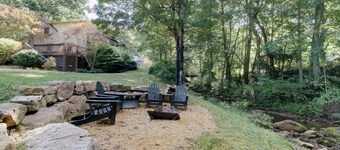 Whimsical Guest Cottage by a Mountain Stream