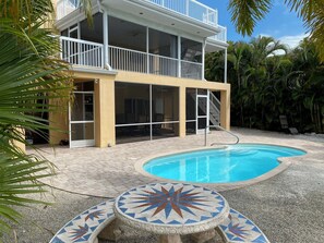 Pool - Charming 3-bedroom estate with WiFi, AC in enchanting Tavernier (Tavernier)