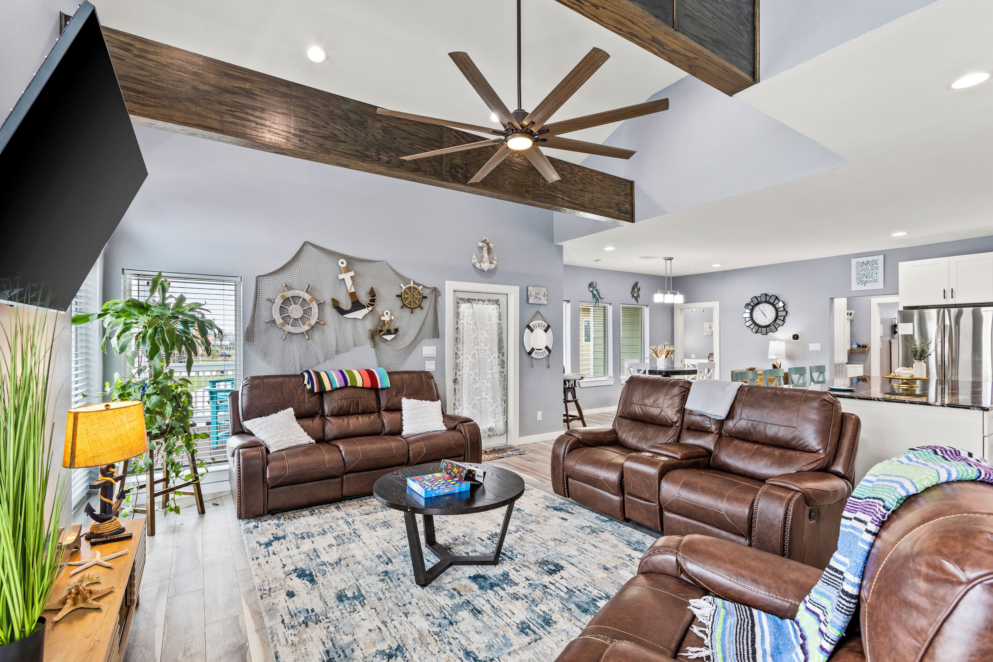 Canal Front | Gated Community, Firepit & Decks - Crystal Beach, TX