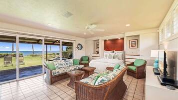 1 bedroom, iron/ironing board, travel crib, free WiFi