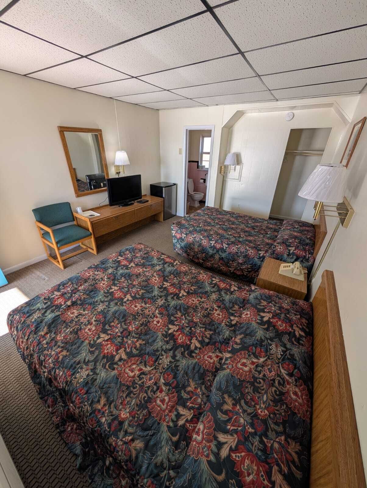 Habitación doble | Área de sala de estar