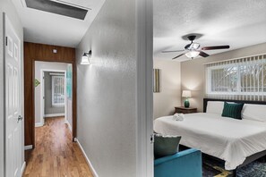 4 bedrooms, iron/ironing board, WiFi