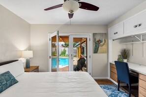 4 habitaciones, tabla de planchar con plancha y wifi 