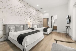 8 bedrooms, iron/ironing board, travel cot, free WiFi
