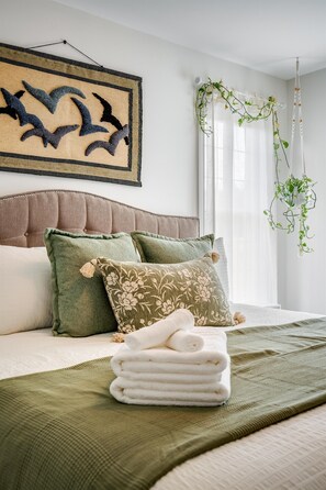 7 chambres, fer et planche à repasser, Wi-Fi gratuit, draps fournis