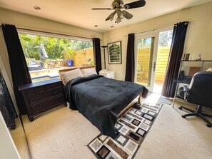 2 habitaciones, tabla de planchar con plancha, wifi y ropa de cama