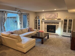 تلفزيون، مدفأة