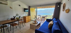 TV - T2 Alba Rossa n°124, Charming sea and pool view (Serra-di-Ferro)