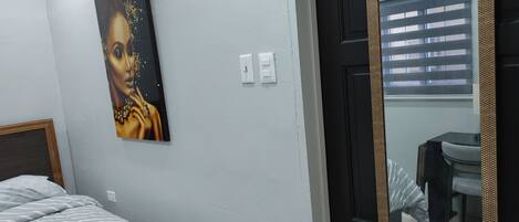 1 bedroom, iron/ironing board, free WiFi, bed sheets