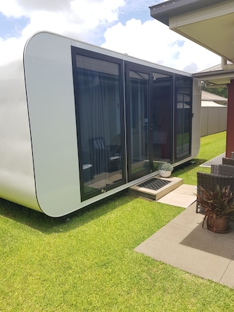 Exterior. QUIET COMFY PRIVATE TINY HOME