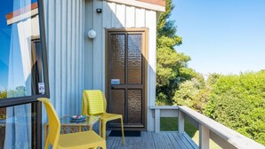 Property grounds - Tranquil Retreat,  lake view from rear deck, property backs onto reserve (Taupō)