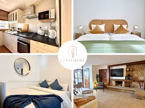 1 slaapkamer, een bureau, een strijkplank/strijkijzer, gratis wifi