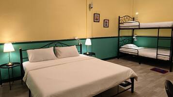 Family Quadruple Room, Balcony | Desk, free WiFi