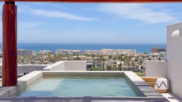 Penthouse Deluxe, 3 habitaciones, alberca privada | Alberca privada