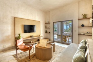 Deluxe Apartment, 3 Bedrooms, Terrace | Television - Casa Nima by Lumina (San José del Cabo)