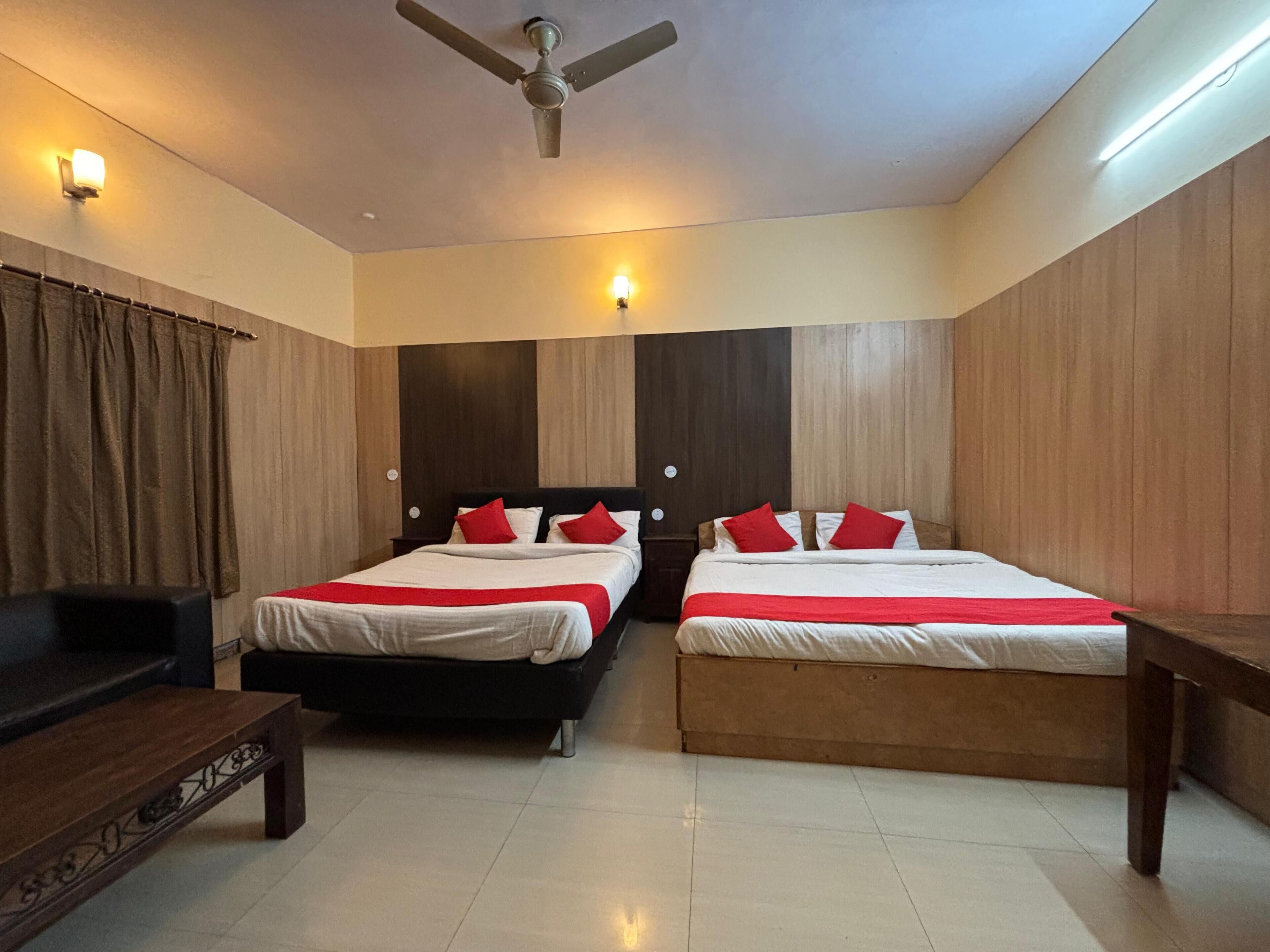 Familieværelse til 4 personer | Skrivebord, gratis Wi-Fi