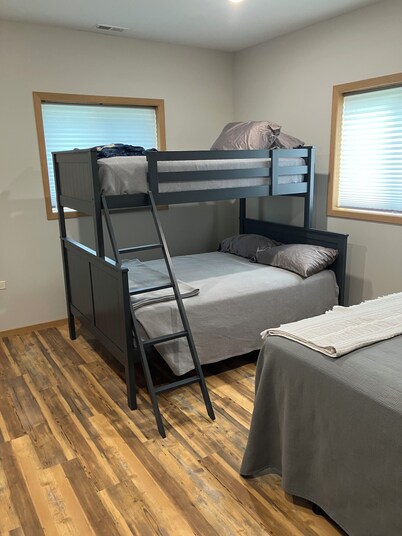 Headquarters Lodge , Pollock’s newest lodging option , completed in January 2025