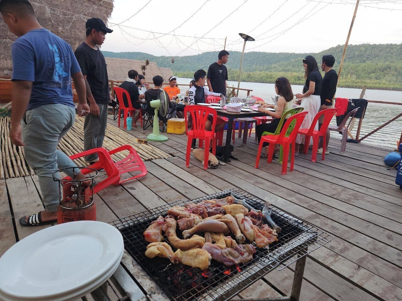Khu tổ chức đại tiệc ngoài trời