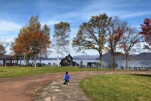 Vue depuis l’hébergement