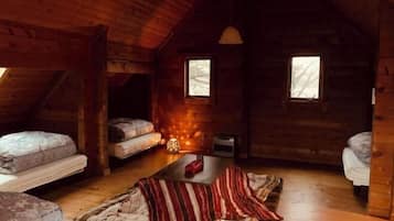 Iron/ironing board, cribs/infant beds