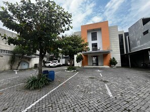 Façade de l’hébergement