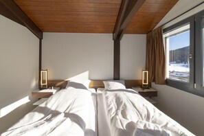 2 chambres, bureau, lit parapluie, Wi-Fi gratuit