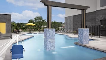 Seasonal outdoor pool