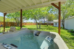 Bain à remous extérieur