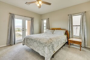 2 dormitorios, tabla de planchar con plancha, wifi y ropa de cama