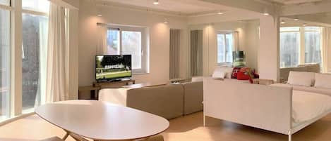 Télévision, espaces bureaux