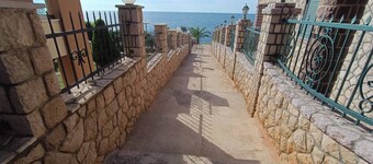 Two houses with sea view
