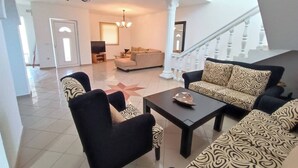 Living area - Two houses with sea view (Utjeha-Bušat)