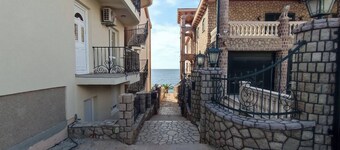 Two houses with sea view