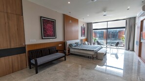 Premium Double Room, Balcony | 1 bedroom, iron/ironing board, free WiFi