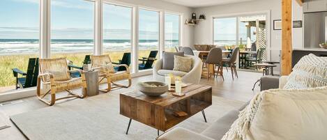 TV connectée, cheminée, baby-foot, table de tennis de table