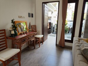 TV, books, music library