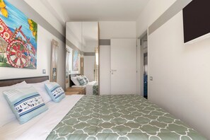 1 habitación, tabla de planchar con plancha, wifi y ropa de cama 