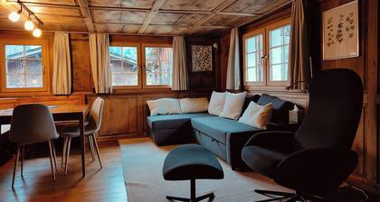 Cozy Walser House. A quiet place. 5 minutes from the train station.