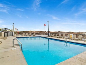 Una piscina climatizada