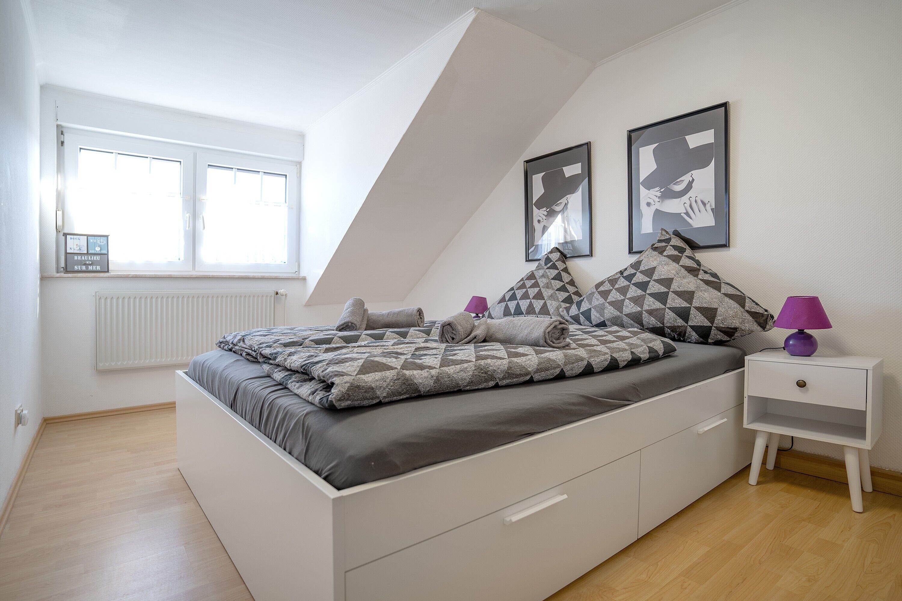 3 chambres, fer et planche à repasser, Wi-Fi gratuit, draps fournis