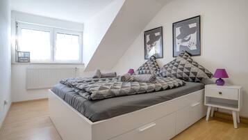 3 chambres, fer et planche Ă repasser, Wi-Fi gratuit, draps fournis