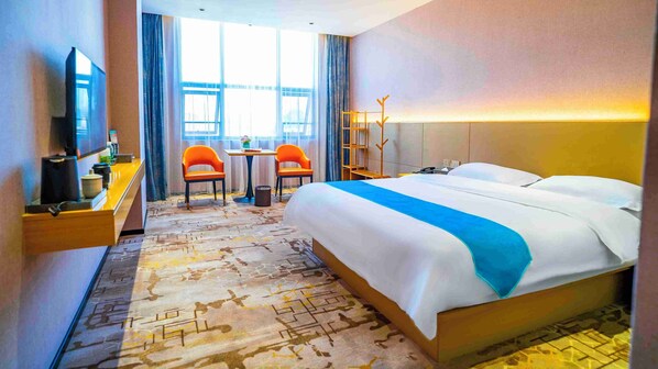 Superior-Doppelzimmer | Schreibtisch, Verdunkelungsvorhänge, schallisolierte Zimmer