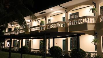 Front of property – evening/night